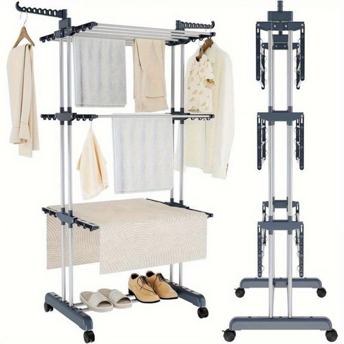 Séchoir linge pliable - séchoir, à