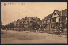 CPA Knokke-Heist, Le Zoute, Avenue Foch 