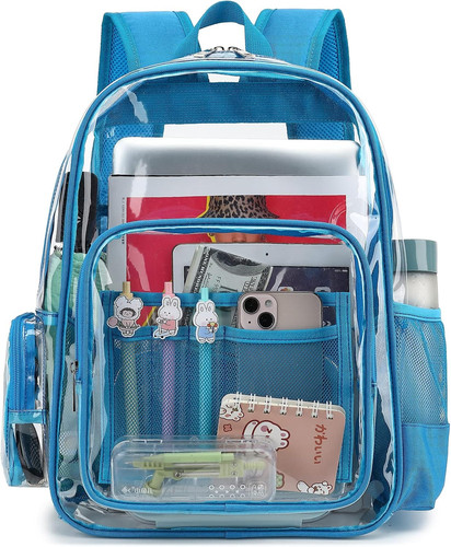 Heavy duty clear backpack - duty,