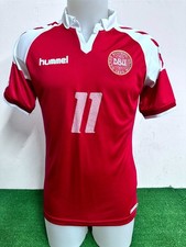 Maillot Danemark Célébratif No Match Worn Issue Shirt Camiseta 1992/2017 COA