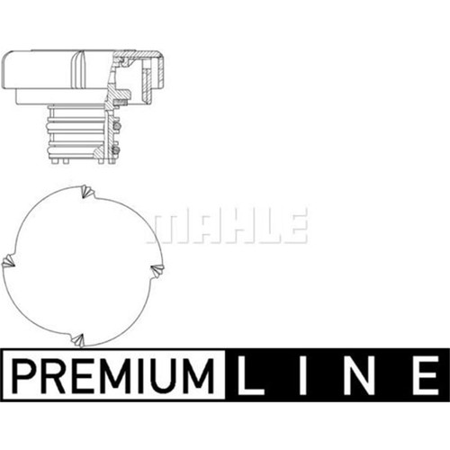 Mahle cache radiateur - mahle, cache-radiateur