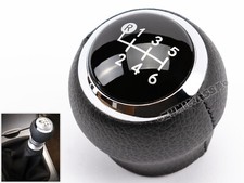 pour TOYOTA AURIS AVENSIS COROLLA RAV4 6 VITESSES CUIR POMMEAU LEVIER DE VITESSE