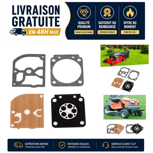 Kit carburateur tronçonneuse