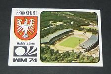 #72 FRANKFURT RECOVERY PANINI FOOTBALL MUNICH 74 MUNICH 1974 WM74