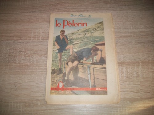 Ancien journal pèlerin - ancien,