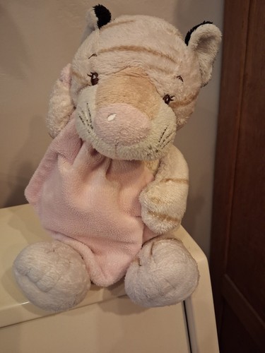 Peluche doudou tigre rayures - peluche,