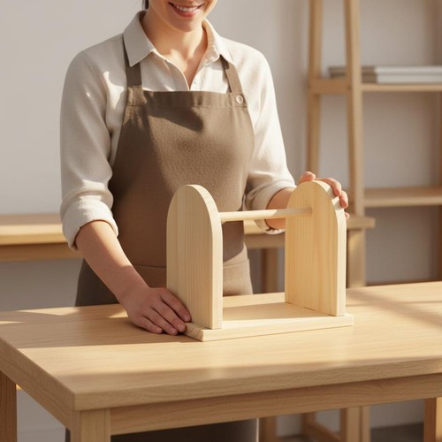 Porte ruban bois assemblage - en,