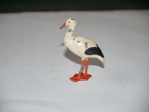 Figurine plomb zoo héron - bf,