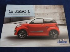 catalogue ligier JS 50 L voiturette sans permis 2014