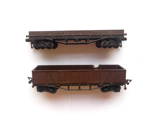 Lot deux wagons hornby - wagons,