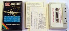 Sinclair ZX Spectrum 16K/48K Jeu - NIGHTFLITE - Hewson - Testé Et Fonctionnel
