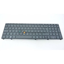 Clavier AZERTY - NSK-HX5PV - 652553-051 pour HP Elitebook 8760w - FRANCE / TVA