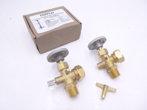 Iniflu npt brass - brass, vn200