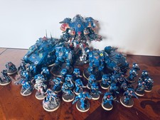 Warhammer 40k - Ultramarines Space Marine Army Lot - Painted- Knight Dominus