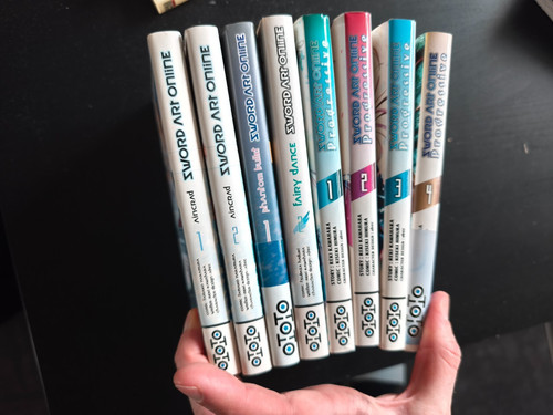 Lot mangas sword art - mangas,