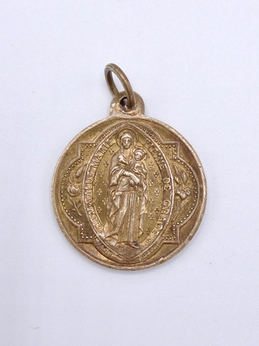 Ancienne médaille notre - médaille, dame