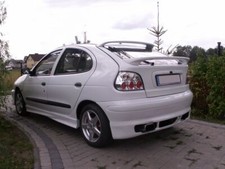 Fiberglass Rear Door Spoiler for Renault Megane 1 HB 95-02