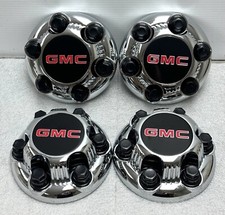 4 Replica GMC Sierra 1500 6 Lug Chrome Center Caps 5129C