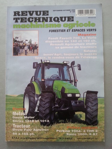 Revue technique tracteur deutz - technique,