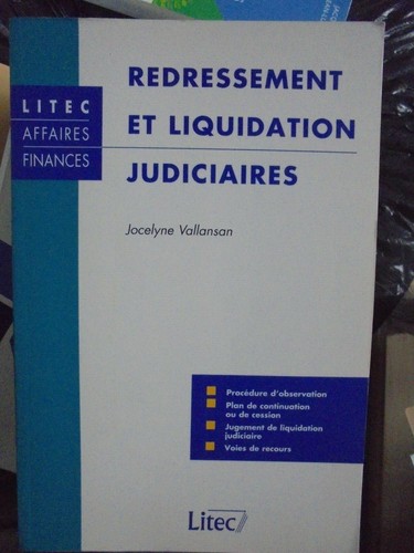 Livre droit redressement - de, :