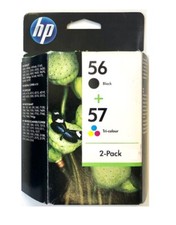 Original Encre HP PSC 1110 1210 1215 1315 1350 2110 2410 2510/56 + 57 Cartouches