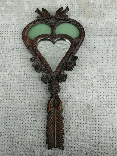 Ancien miroir cadre portrait