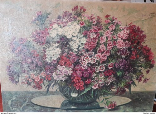 Huile sur toile - , peinture