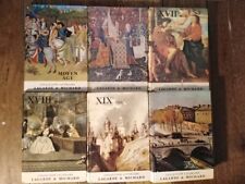 Lagarde et Michard. Manuels de Littérature. Lot 6 volumes du Moyen-Age au XXe