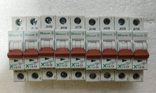 MOLLER Xpole PLSM-C4-MW 4AM Ps Type C Single Pole MCB PLSMC4MW (Quantity 9...