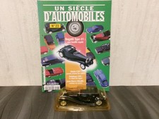 Hachette, Solido 1/43, Un siècle d'automobile Bugatti type 41 N°23 livret, boite