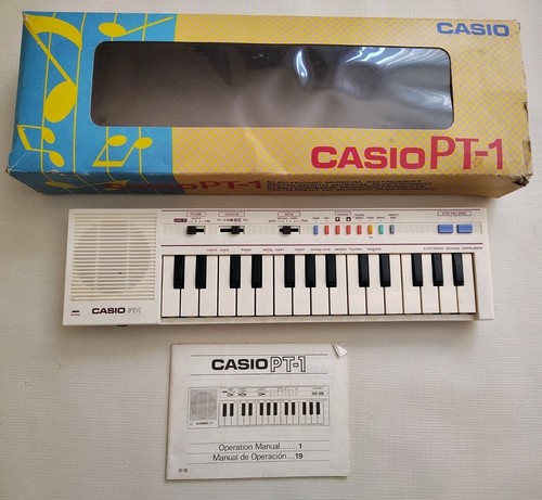 Vtg casio mini keyboard - vtg, pt-1