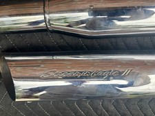 Screamin Eagle II SlipOn Exhaust Pipes and Harley Sportster Exhaust Heat Shields