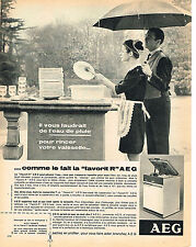 1966 ADVERTISING AEG Dishwasher