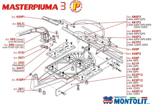 Pièces pour masterpiuma - pièces, 3