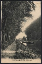 CPA Vaires-sur-Marne, Le Canal