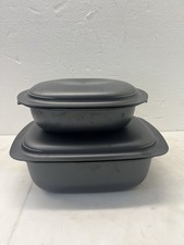 TUPPERWARE ULTRA PRO ROASTING PAN WITH COVER 5.7L / 6-QT And 2.1L / 2QT