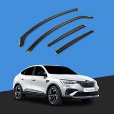 Renault Arkana 2019-onwards 5 Door SUV Wind Deflectors 4pc Tinted