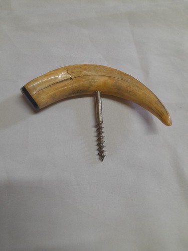 Ancien tire bouchon corne - tire,
