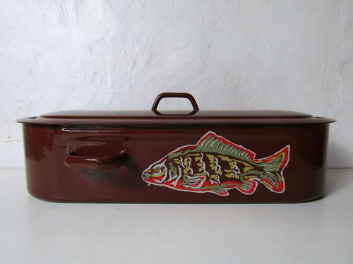 Ancienne poissonnière plat - ancienne,