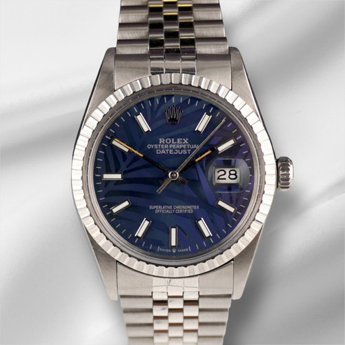 Rolex 36mm datejust acier - datejust,