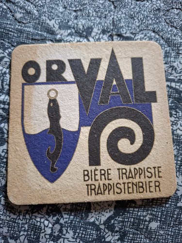 Sous bock bière - bière, orval