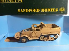 Solido Tank Museum 1/50, US Half Track M6 canon 37mm Anti Char, WW2, Neuf (5)