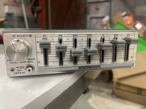 Cd7 pioneer egaliseur echo - pioneer,