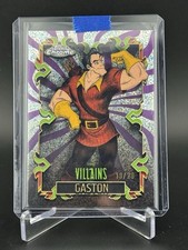 Gaston 2025 Topps Chrome Disney Villains Speckle /20 SSP #DV-2