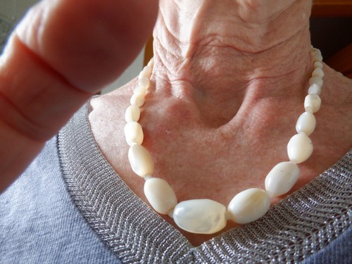 Collier ancien perles de - perles,