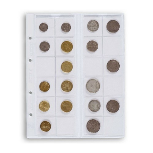 Feuilles numismatiques optima - feuilles,