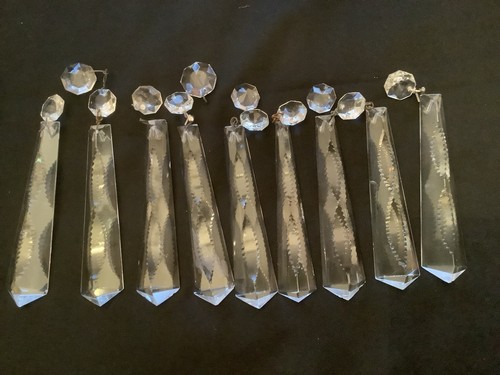 Lot pampilles lustre - 9,