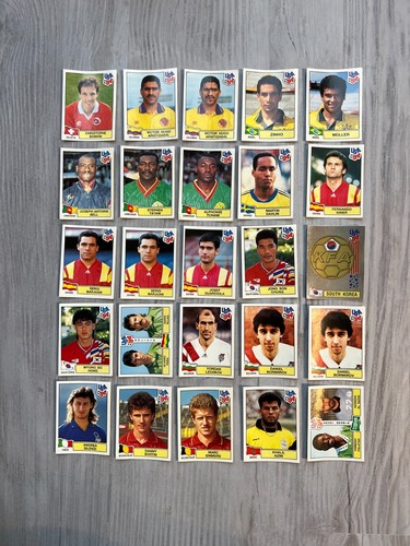 Lot vignettes panini usa - 25,