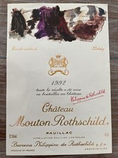 Étiquette  Mouton Rothschild