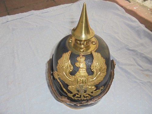 Casque pointe prussien m1871 - pointe,